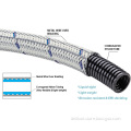 over braided flexible corrugated nylon conduit for robot cab